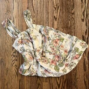 White floral dress forever 21